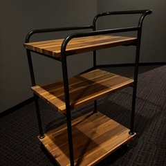 【お洒落】美品！収納ラックの画像