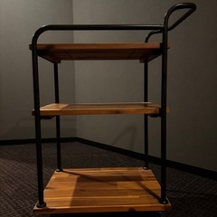 【お洒落】美品！収納ラックの画像
