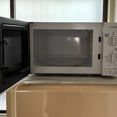 【美品】電子レンジ/アイリスオーヤマ/ターンテーブル17ℓ/50Hz専用の画像
