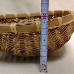 竹製ざる(内寸直径20cm)の画像