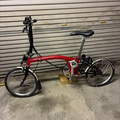 美品　ブロンプトン　s6l  折りたたみ自転車の画像
