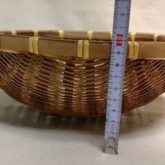 竹製ざる(直径26.5cm)の画像