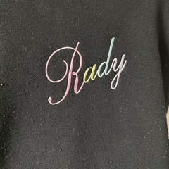 Radyビッグシルエットパーカーの画像