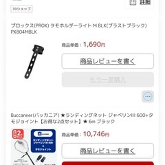 バッカニア6メートル　タモ網の画像