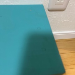 手作り　　踏み台　ブルーの画像