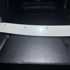 ハイエース リアスポイラー新品未使用。 の画像