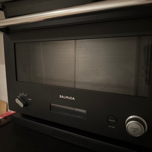 BALMUDA The Range バルミューダ オーブンレンジ K04A-BK（ブラック）18L