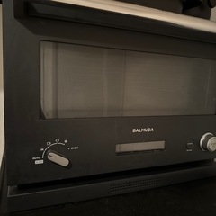 BALMUDA The Range バルミューダ オーブンレンジ K04A-BK（ブラック）18Lの画像