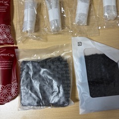 アメニティセットブラシなどの画像