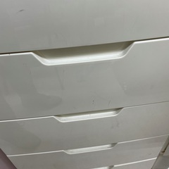 ◇ドリーム尼崎1号館◇ ウッドトップ5段プラチェストの画像