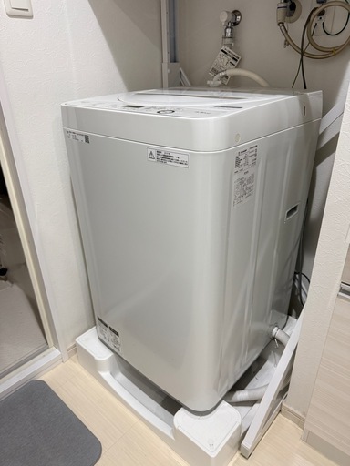 2019年シャープ洗濯機　4.7キロ