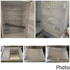 2017年製✨ AQUA 商品名　4ドア冷凍冷蔵庫 型番　AQR-S36F(S) 355Lの画像