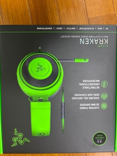 165hzゲーミングモニター＋Razerヘッドセット