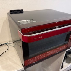 SHARP HEALSIO ヘルシオ AX-CA100-R オーブンレンジ 2015年製の画像