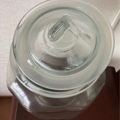 🌹⭐️新品未使用⭐️おしゃれなライスジャー　ガラスジャー　クッキージャー🌹の画像