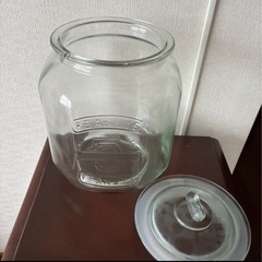 🌹⭐️新品未使用⭐️おしゃれなライスジャー　ガラスジャー　クッキージャー🌹の画像