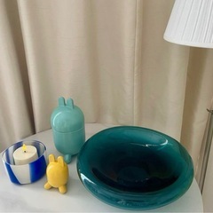 IKEA TJÄRLEK シャーレク ふた付きボウル2個セット 廃番品の画像