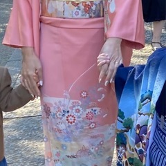 値下げしました❗️訪問着   七五三などのお祝い事に★の画像
