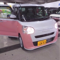 新型ムーヴキャンバスXストライプスピンク