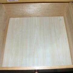 4.木製 横長棚 組立 収納便利の画像