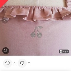 女の子　エプロンセットの画像