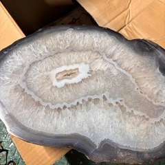 イミテーションフラワー　ガラス製の画像