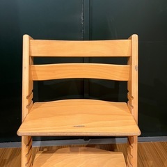 【トレファク神戸南店】STOKKE キッズチェア【取りに来られる方限定】の画像