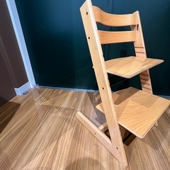 【トレファク神戸南店】STOKKE キッズチェア【取りに来られる方限定】の画像