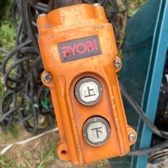 RYOBI リョービ  プロ用ツール  ウインチ　WIM-125A（5mm×21m）最大吊上荷重130kg  100V、10A、870Wの画像