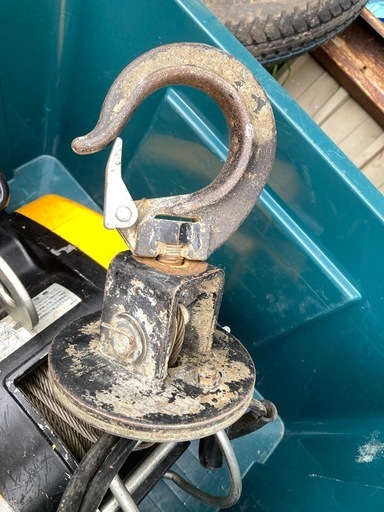 RYOBI リョービ プロ用ツール ウインチ　WIM-125A（5mm×21m）最大吊上荷重130kg 100V、10A、870W