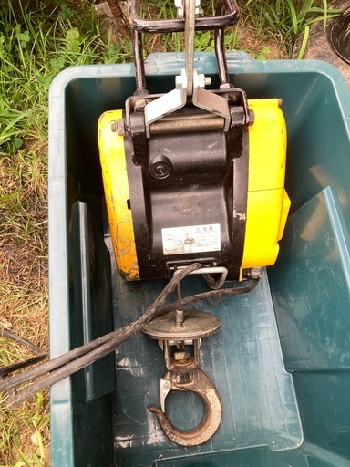 RYOBI リョービ プロ用ツール ウインチ　WIM-125A（5mm×21m）最大吊上荷重130kg 100V、10A、870W