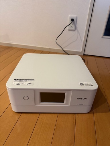 EPSON EP-885AW ホワイト インクジェットプリンター複合器 インク付