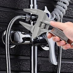 ★急な水漏れに！これ一本で解決★大開口 ワイドモンキーレンチ 6-68mmの画像