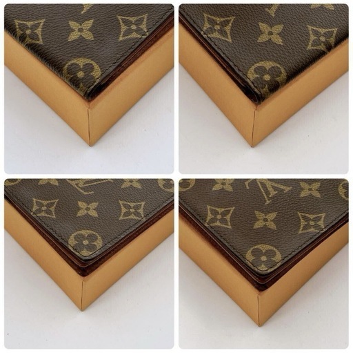 【超極美品】LOUIS VUITTON ルイヴィトン モノグラム ポルトバルールガルトクレディ 長財布 札入れ 財布　二つ折り、わ