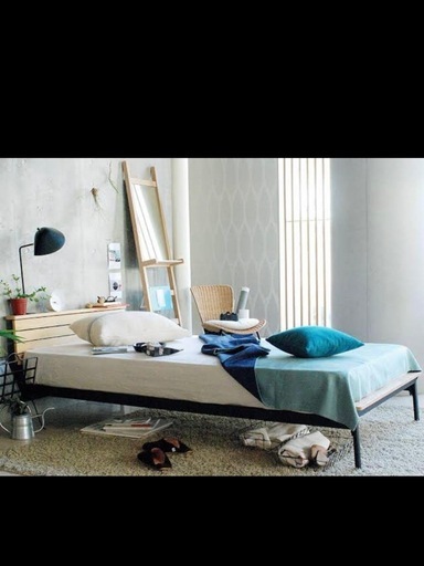 IDEE PANCA BED Semi Double ベッドフレーム 無印良品