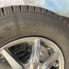 ハイゼットカーゴ　アルミホイール付きスタッドレスタイヤ４本セットの画像