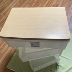 ４段　ウッドトップチェストの画像