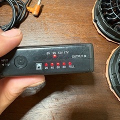 バートル　17V エアークラフト　セット　空調服の画像