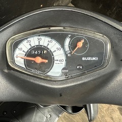 ★支払総額4.0万円★走行テスト済み！下取り可能！スズキ アドレスV50 CA44A 集中キー！4スト、インジェクション♪ 低燃費！通勤通学に♪の画像