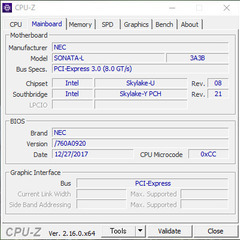 NEC ノートパソコンの画像