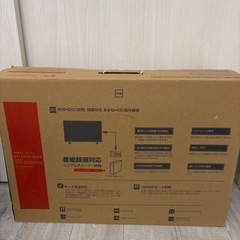 24型テレビ　箱付きの画像