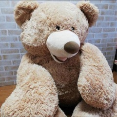 コストコ 大きい くま クマ ぬいぐるみ 134cm の画像