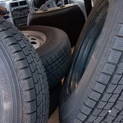★グッドイヤー★ICE NAVI SUV★中古スタッドレス★175/50 R15★ホイール付4本セット★手渡しのみの画像