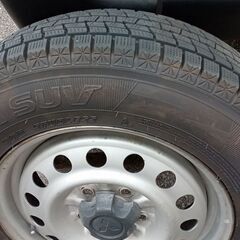 ★グッドイヤー★ICE NAVI SUV★中古スタッドレス★175/50 R15★ホイール付4本セット★手渡しのみの画像