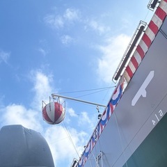 (日払い)10月15日　大島造船所船舶命名式補助作業の画像