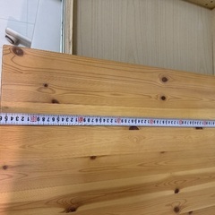 無印良品　学習机奥58✖️幅86✖️高70の画像