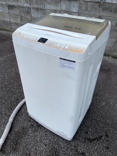 ★動作〇★ 洗濯機 ハイアール JW-U60HK 6kg 2022年製 家電 Haier