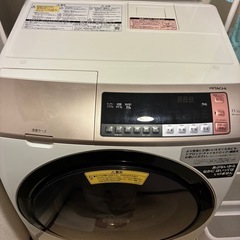 日立　ドラム式洗濯機　　の画像