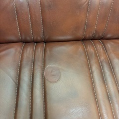 合成皮革高級応接用ソファ3点セット の画像