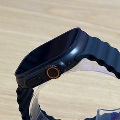 Apple Watch Ultra2（GPS + Cellularモデル）- 49mmブラックチタニウムケースとブラックオーシャンバンド　MX4P3J/Aの画像